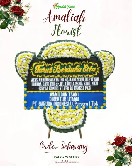 Papan Bunga Duka Makmur